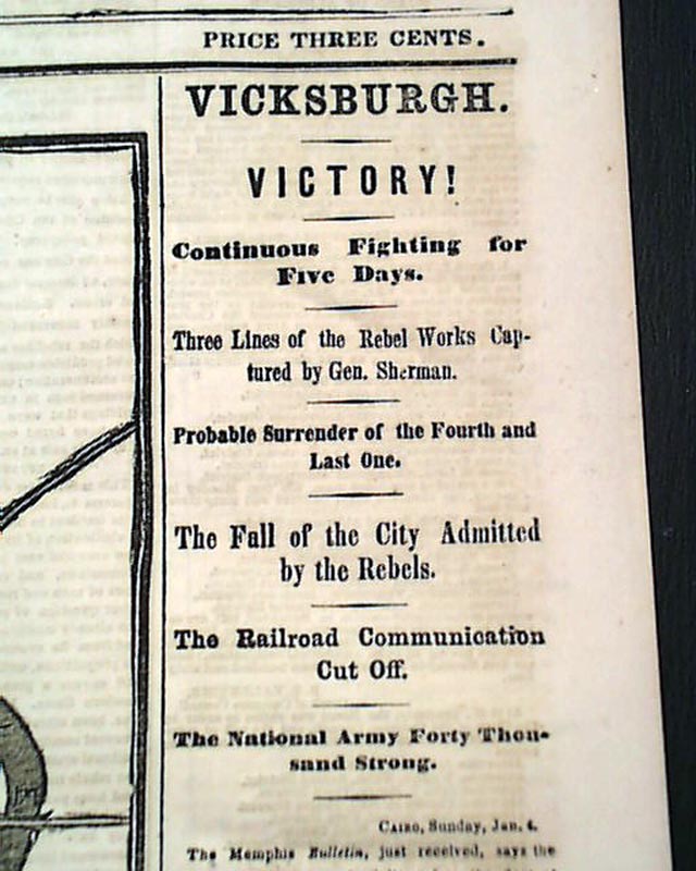 Rev Henry Ward Beecher Re The Emancipation Proclamation Map With