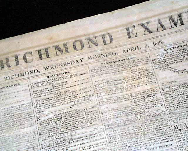 Jefferson Davis' report on Shiloh, and so much more...