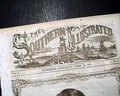 The Confederate version of "Harper's Weekly"...    Print of Fort Sumter... - Brigadier-General C. M. Wilcox... - Image 2