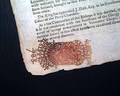 18th century... with a full red tax stamp... - Image 3