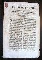 Untrimmed issue with a full front page tax stamp... - Image 2