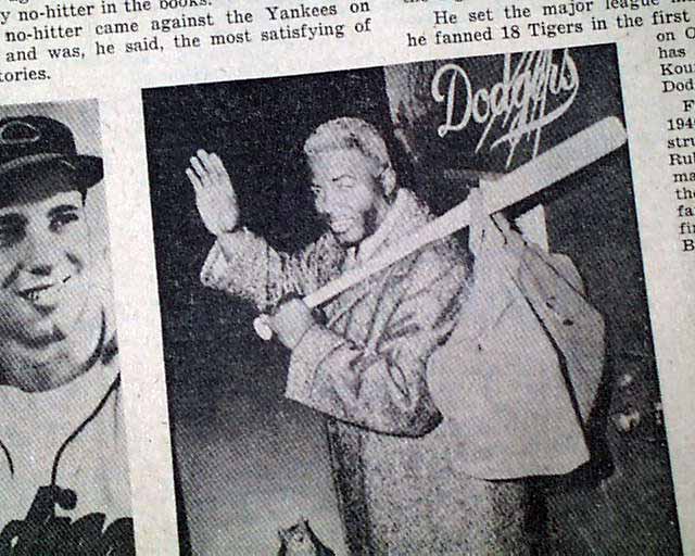 TSN Archives: Jackie Robinson inducted into Baseball Hall of Fame (Aug. 4,  1962 issue)