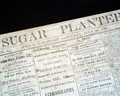 Extremely rare Confederate newspaper... - Image 1
