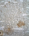 Extremely rare Confederate newspaper... - Image 8