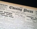 Pro-Nazi newspaper from this island in the English Channel... - Image 1