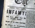 Jeff Davis gloats over Lincoln's assassination... - Image 1