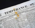 Very rare Western temperance newspaper...   - Image 1