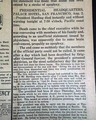 Dramatic headline on the death of the President... - Image 4