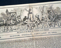 The famous anti-slavery newspaper... - Colonel Robert Gould Shaw... - Image 1