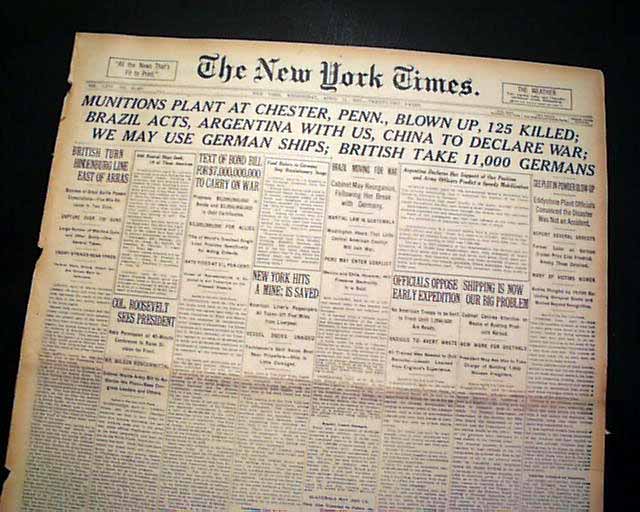 Munition factory explosion in Eddystone, PA...