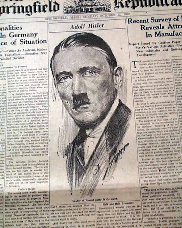 Early Adolph Hitler... 1930 Anti-Jewish...