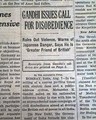 Gandhi issues Anti British demonstrations... - Image 3