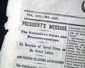 Last state-of-the-union address of the Civil War... - Image 1
