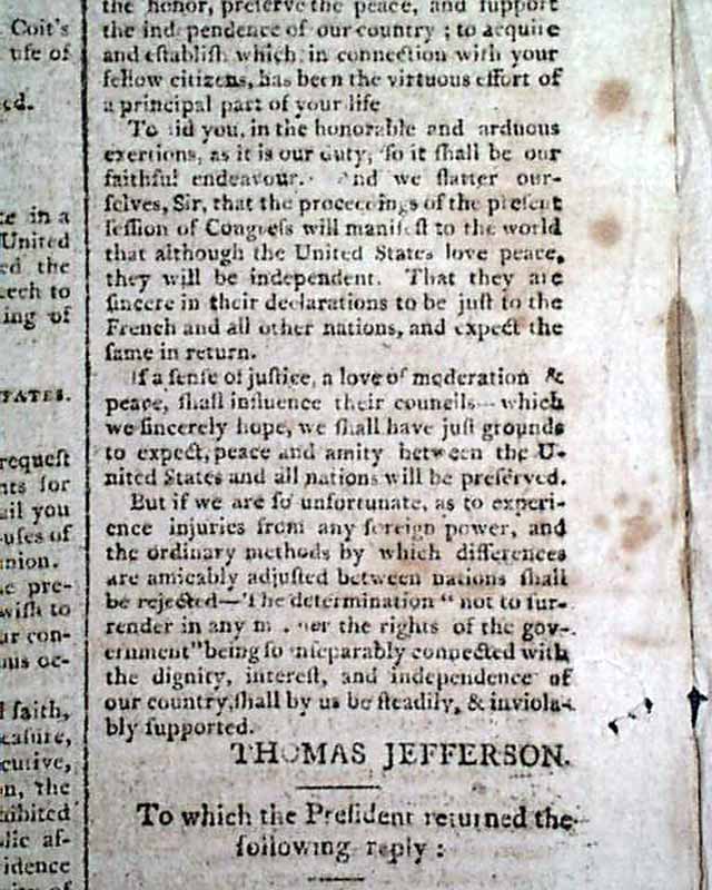 Thomas Jefferson in 1797.... - RareNewspapers.com