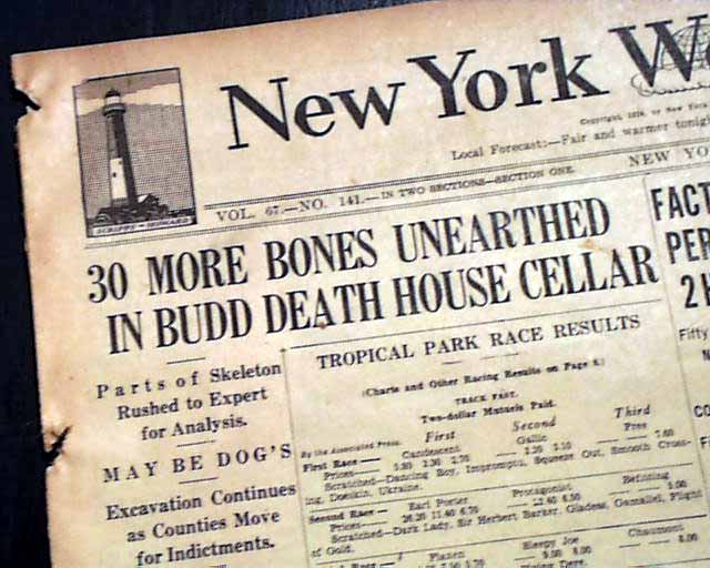 Serial killer & rapist Albert Fish captured...