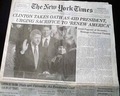Clinton is sworn into office... - Image 3
