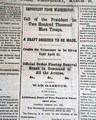 Signed by President Abraham Lincoln... - Image 3