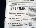 Sherman's march to the coast...   Jefferson Davis & the slaves... - Image 1