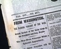 War-worn veterans parade in Washington... - Image 1