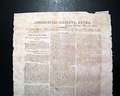 Newspaper broadside announcing peace in Europe... - Image 2