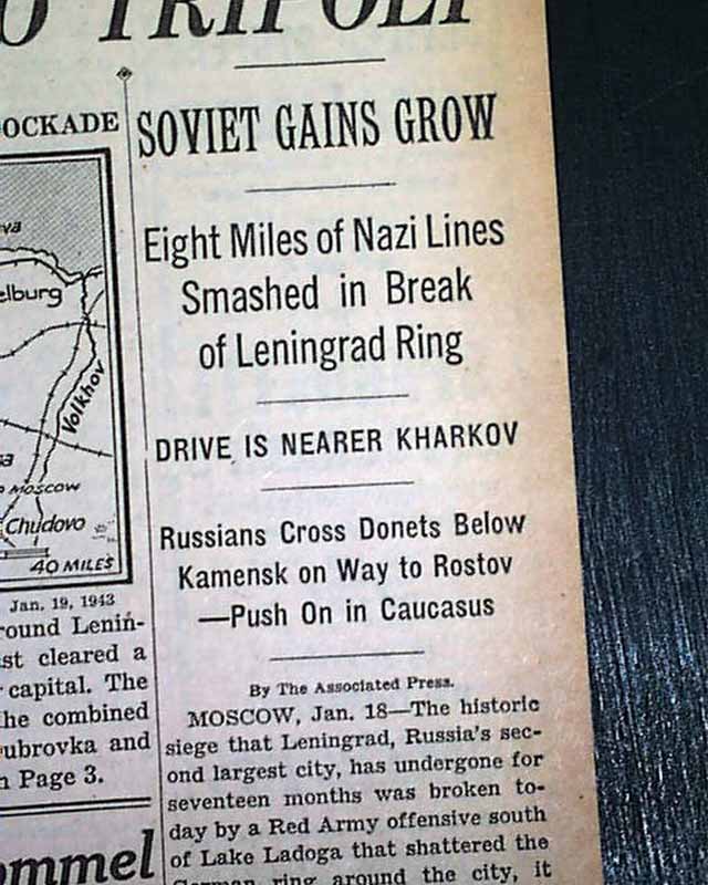 Image result for during ww2     january 18 1943 the soviets broke the nazi siege in leningrad