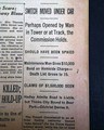 Times Square New York City subway wreck...   - Image 3
