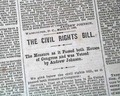 President  Johnson on the Civil Rights Bill...   - Image 1
