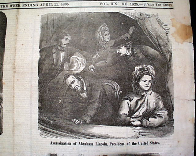 One of the best Lincoln assassination newspapers... - RareNewspapers.com