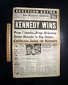 John F. Kennedy wins 1960 election... - Image 2