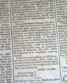 Signed by President John Adams... - Image 4