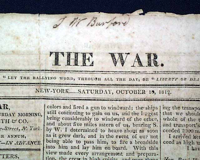 Great account on the defence of Fort Harrison, by Zachary Taylor...