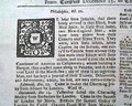Very early mention of California... - Image 5
