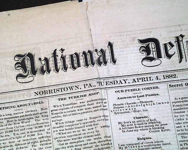 Norristown Pennsylvania...