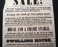 Sale broadside from 1851...   - Image 3