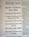 Death of Jefferson Davis, from the city once the capital of the Confederacy... - Image 3
