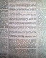 "Memphis" newspaper printed in Jackson during the Civil War... Battle of Murfreesboro... - Image 5