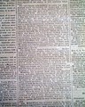 "Memphis" newspaper printed in Jackson during the Civil War... Battle of Murfreesboro... - Image 6