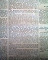 "Memphis" newspaper printed in Jackson during the Civil War... Battle of Murfreesboro... - Image 7