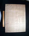 "Memphis" newspaper printed in Jackson during the Civil War... Battle of Murfreesboro... - Image 8
