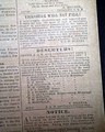 "Memphis" newspaper printed in Jackson during the Civil War... Battle of Murfreesboro... - Image 13