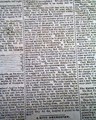 "Memphis" newspaper printed in Atlanta GA during the Civil War... - Image 6
