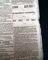 "Memphis" newspaper printed in Atlanta GA during the Civil War... - Image 16