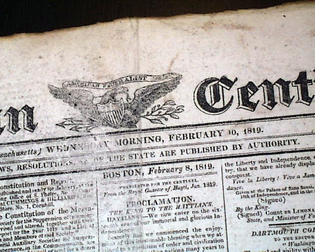 Notable Supreme Court decision Dartmouth College vs. Woodward