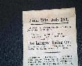 Tiny broadside from Juda, Wisconsin... - Image 1