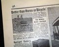 First automobile advertisement... - Image 1