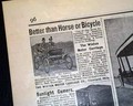 First automobile advertisement... - Image 1