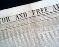 Anti-slavery newspaper... - Image 1