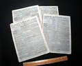 Four late 18th century newspapers... - Image 2