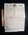 Harrison elected President, in Harrison's campaign newspaper... - Image 2