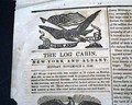 Harrison elected President, in Harrison's campaign newspaper... - Image 3